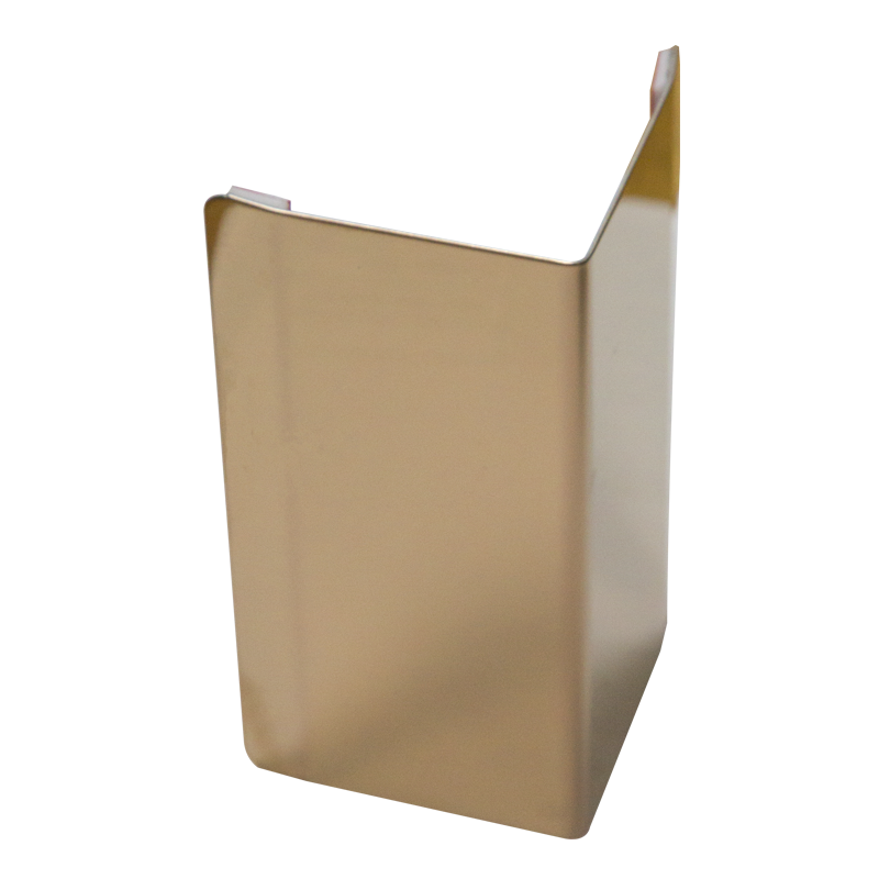 Polished Copper Stainless Steel Edge Protector Self Adhesive 2.5m EAS